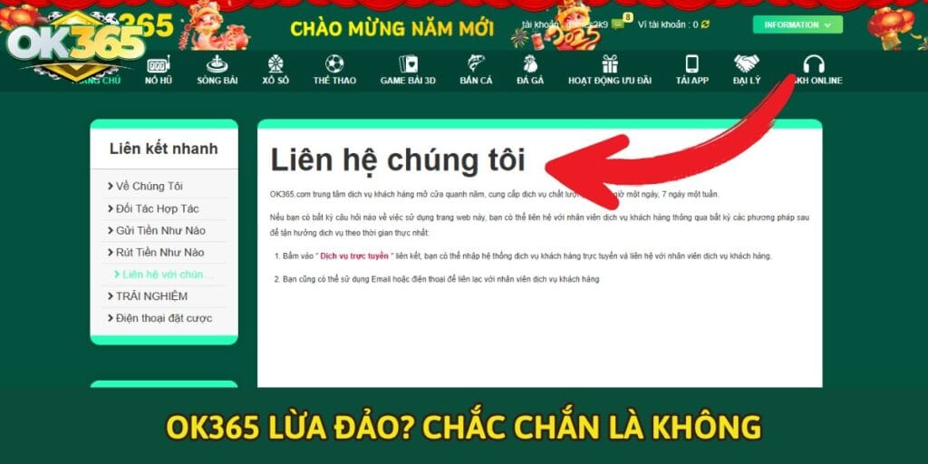 OK365 Lừa đảo: Sự thật hay chỉ là tin đồn?